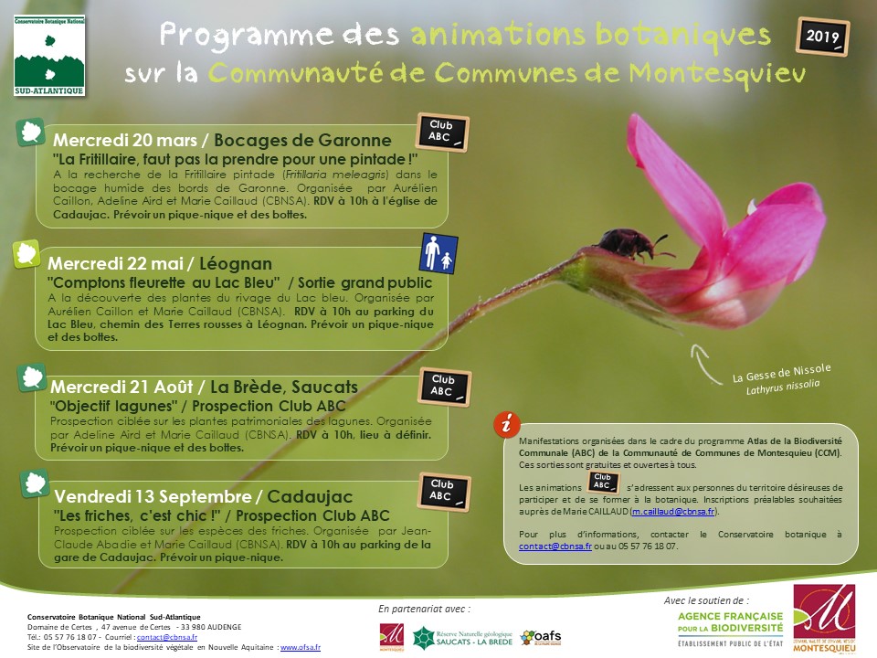 Programme des animations botaniques sur la CCM - 2019 (jpg)