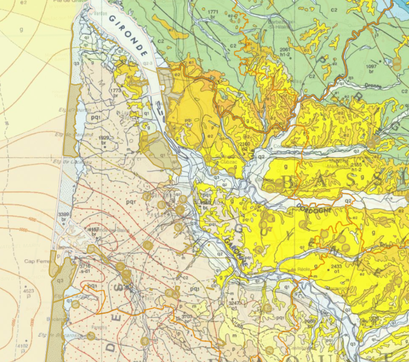 Diffusion des 479 sites d'intérêt géologique de Nouvelle-Aquitaine sur l'OBV-NA