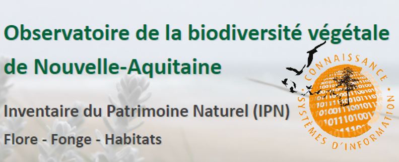 L'Observatoire de la biodiversité végétale de Nouvelle-Aquitaine habilité plateforme régionale du SINP pour 3 ans