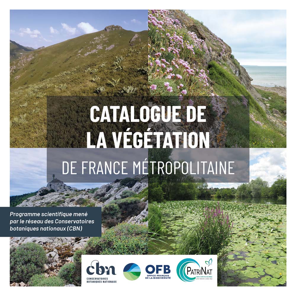 Parution du Catalogue de la végétation de France métropolitaine