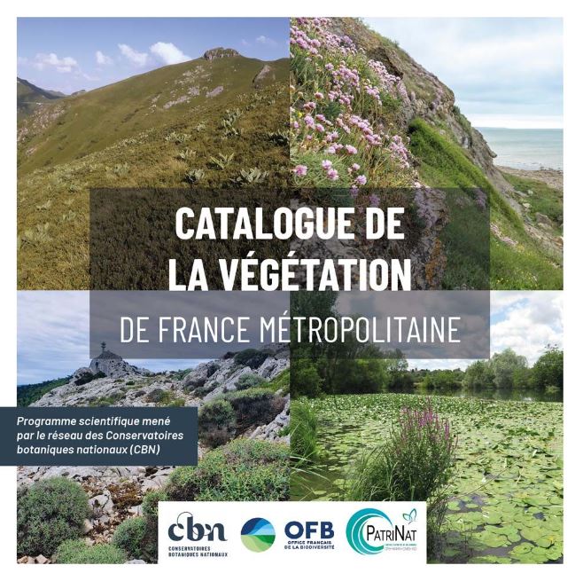 Le catalogue de la végétation de France métropolitaine vient de paraître !