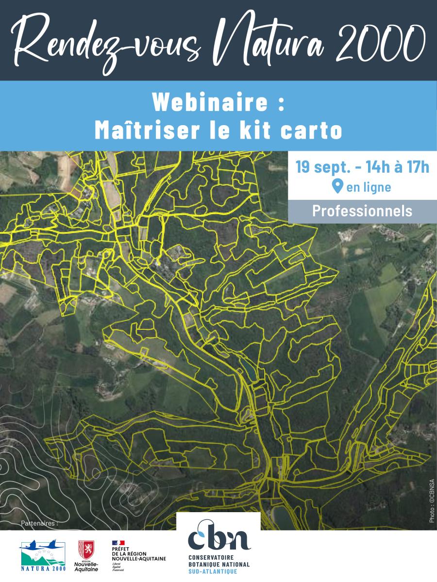Webinaire - Maitriser le kit carto le 19 septembre 2025