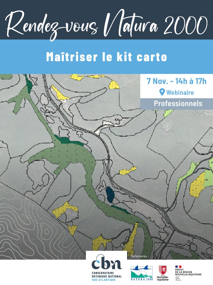 Webinaire - Maîtriser le kit carto le 07 Novembre 2025